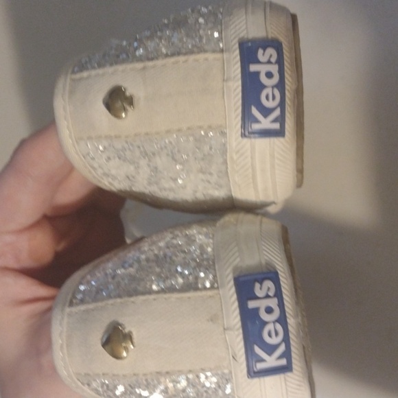 KEDS x Kate Spade Glitter Sneaker, Size 6.5 - Picture 4 of 12
